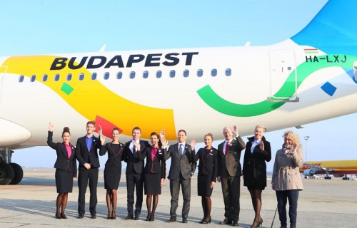 Repülőgép népszerűsíti a budapesti olimpiát