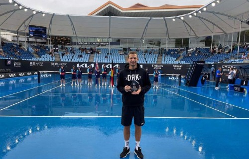 Kimagasló siker, Máthé Gábor győzött az Australian Open hallássérültek betétversenyén