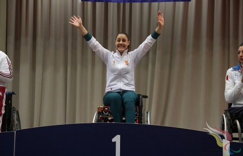 Hajmási Éva paralimpiai ezüstérmes, Európa-bajnok vívót beválasztották az IWAS WFEC  Sportolói Bizottságába.