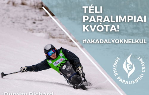 Magyar versenyző is lesz a téli paralimpián