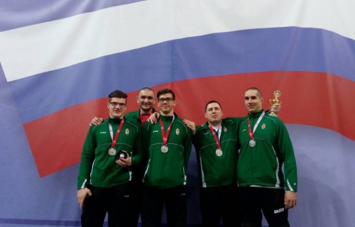 Ezüstérmet nyert a férfi csörgőlabda válogatott Moszkvában! 