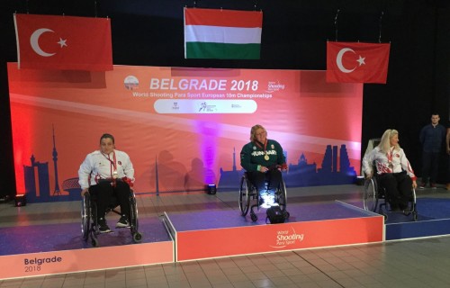 Dávid Krisztina Európa-bajnok lett a belgrádi légfegyveres 10 m- es Európa-bajnokságon