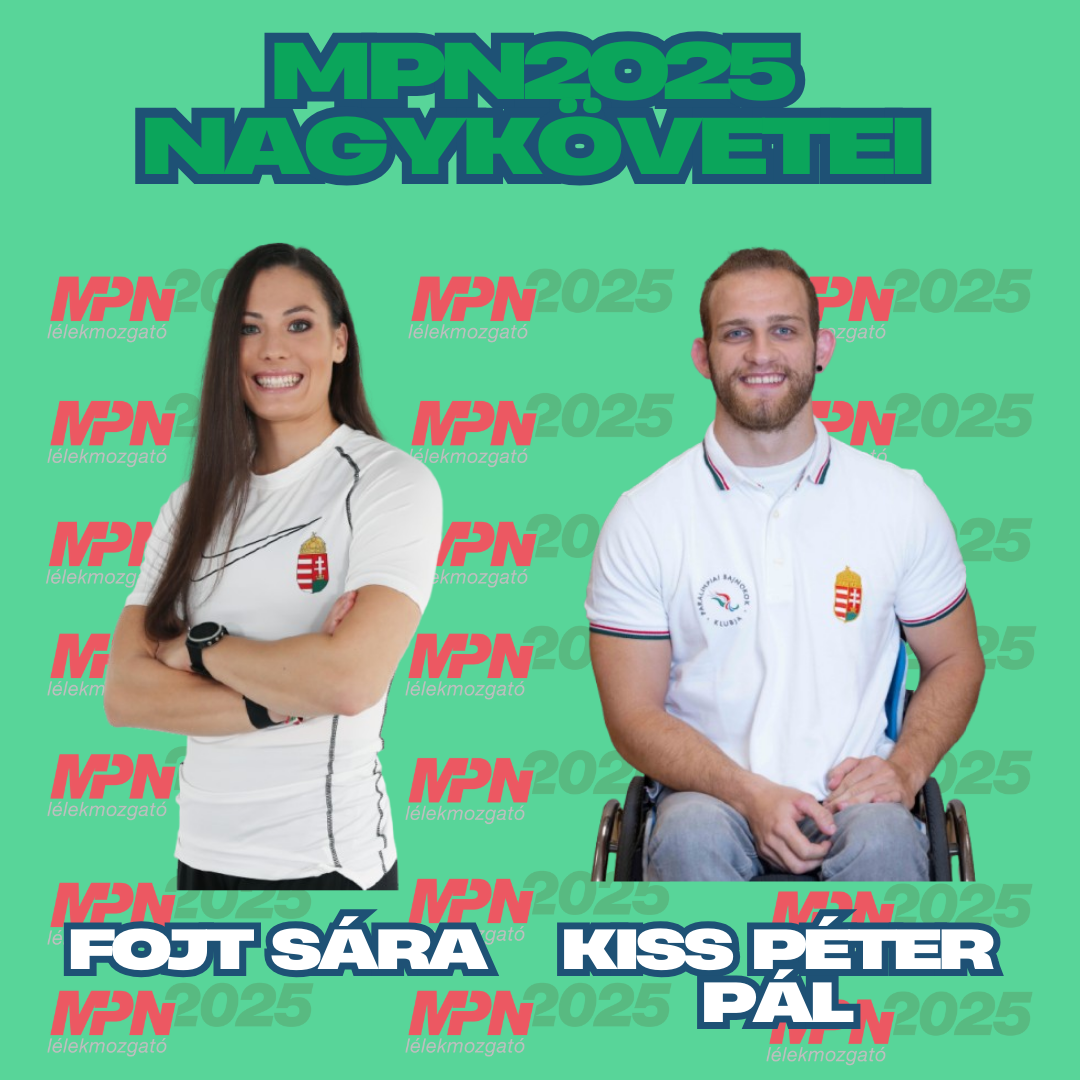 Klasszis kajakosok a Magyar Parasport Napjának idei nagykövetei