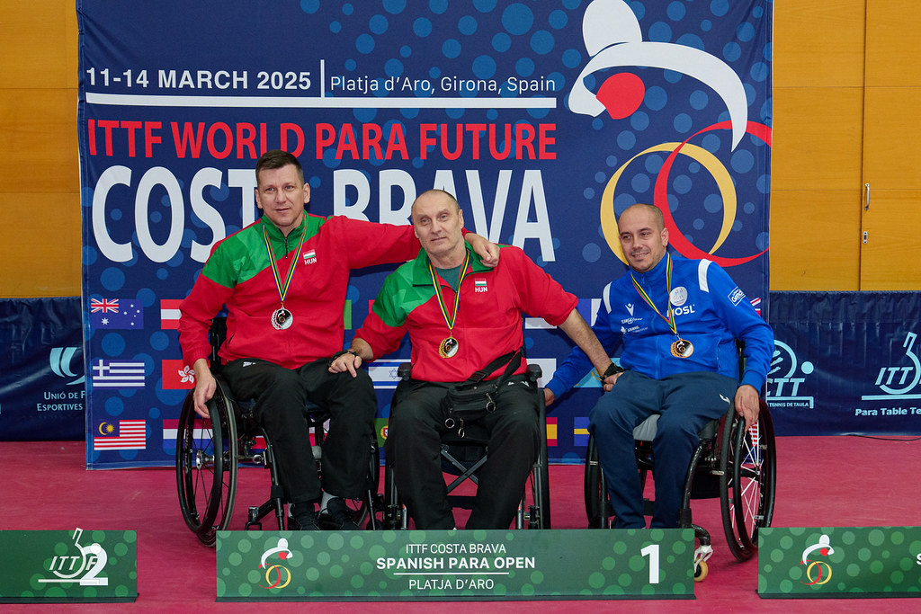Mind a három éremből jutott asztaliteniszezőinknek a szorosan egymást követő két ITTF World Para Future állomáson
