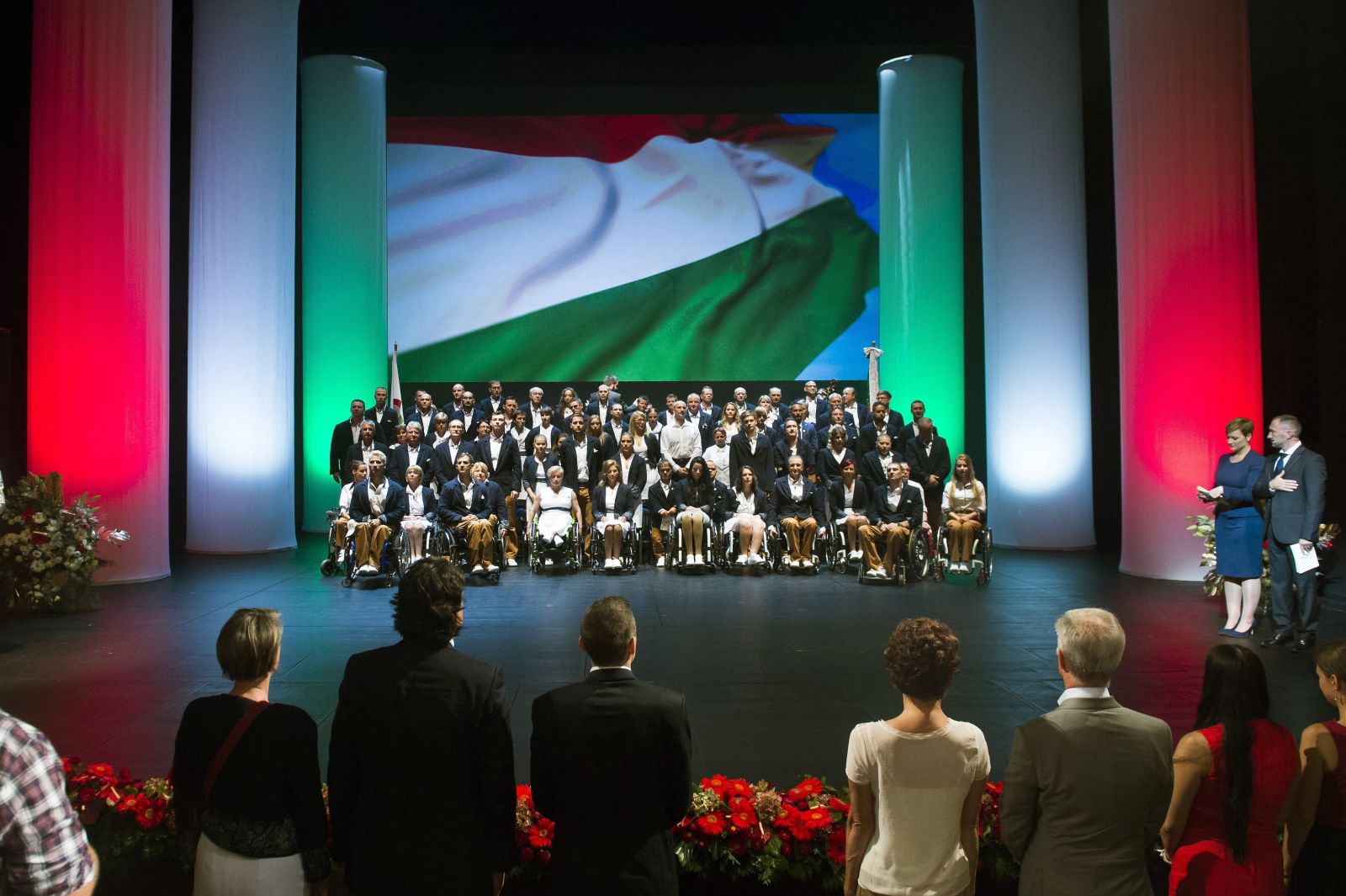 A Magyar Paralimpiai Csapat letette a hivatalos esküt a XV. Nyári Paralimpiai Játékok kezdete előtt. 