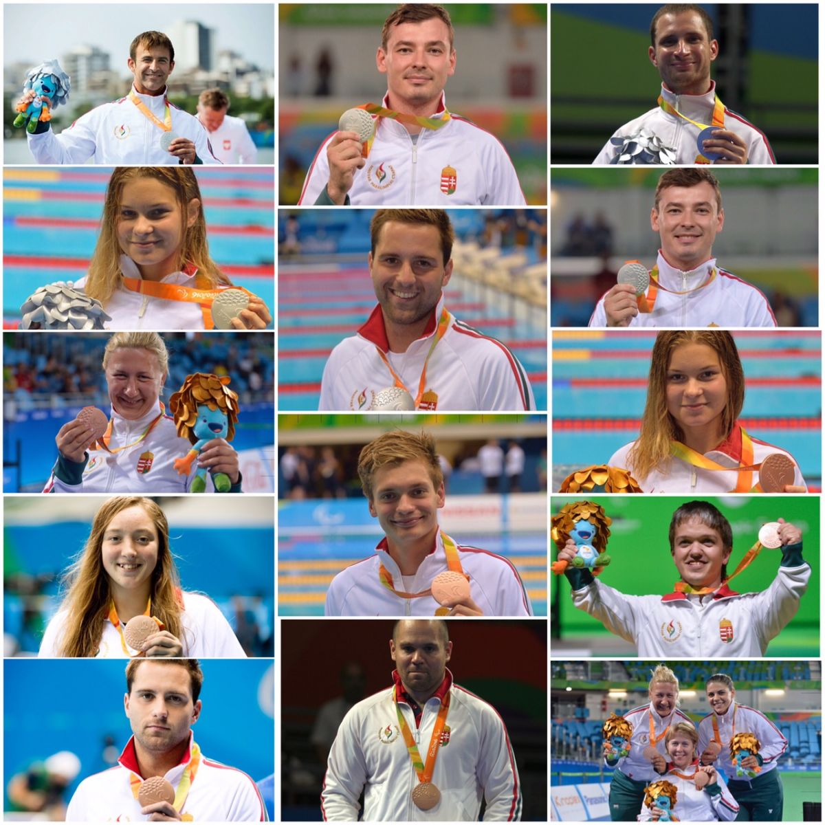 Egy ezüst, három bronzérem a paralimpia 8. napján. 