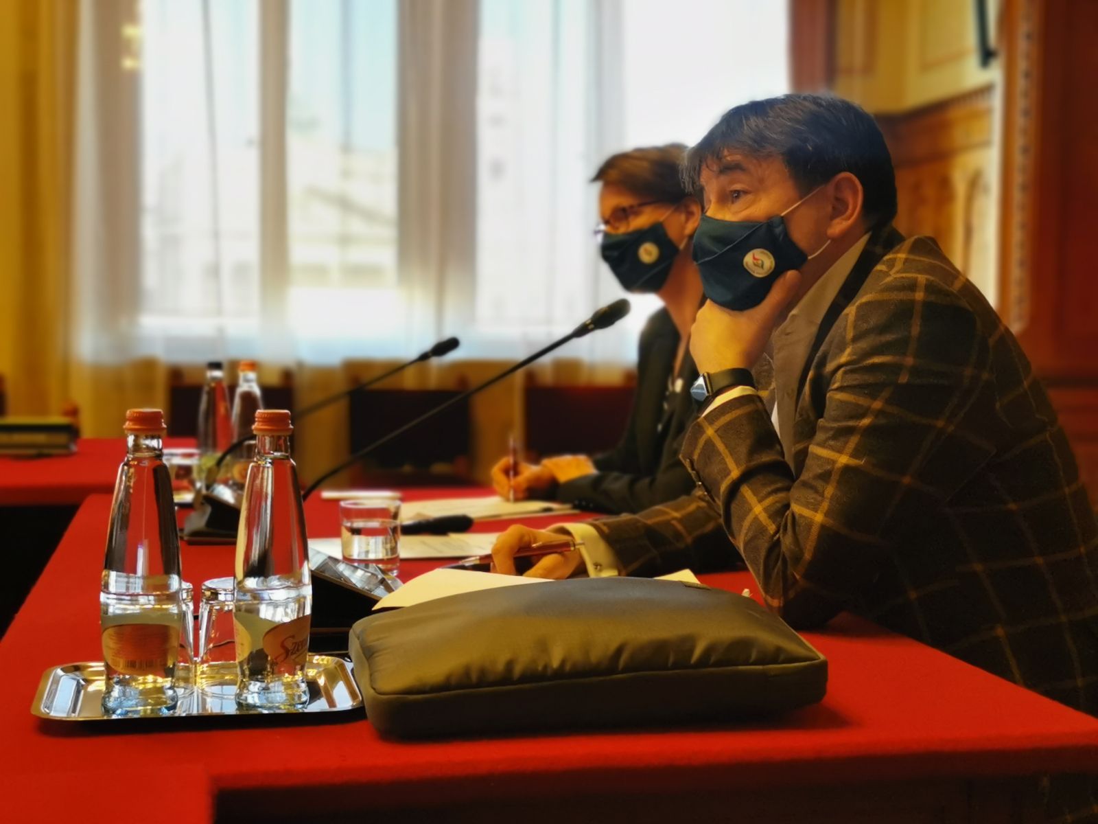 Az Országházban járt az MPB vezetősége