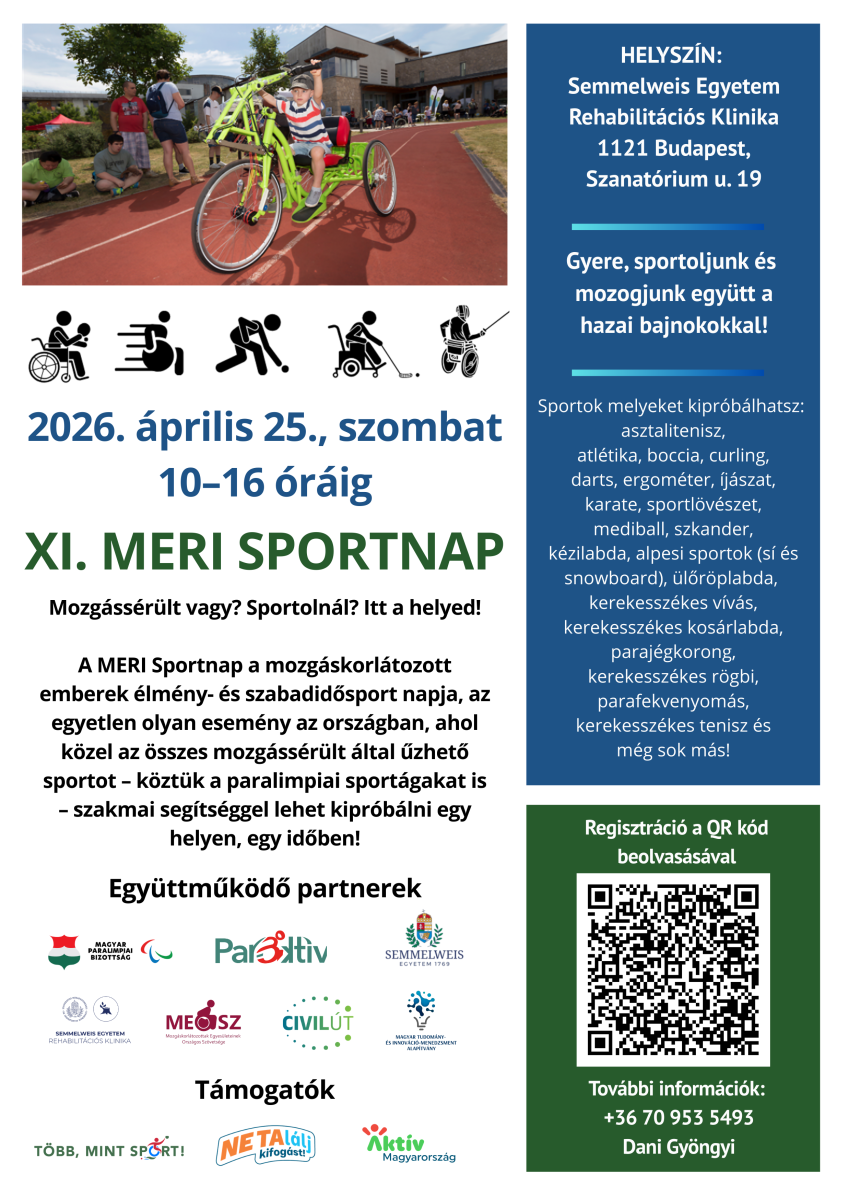 XI. MERI Sportnap – 2026