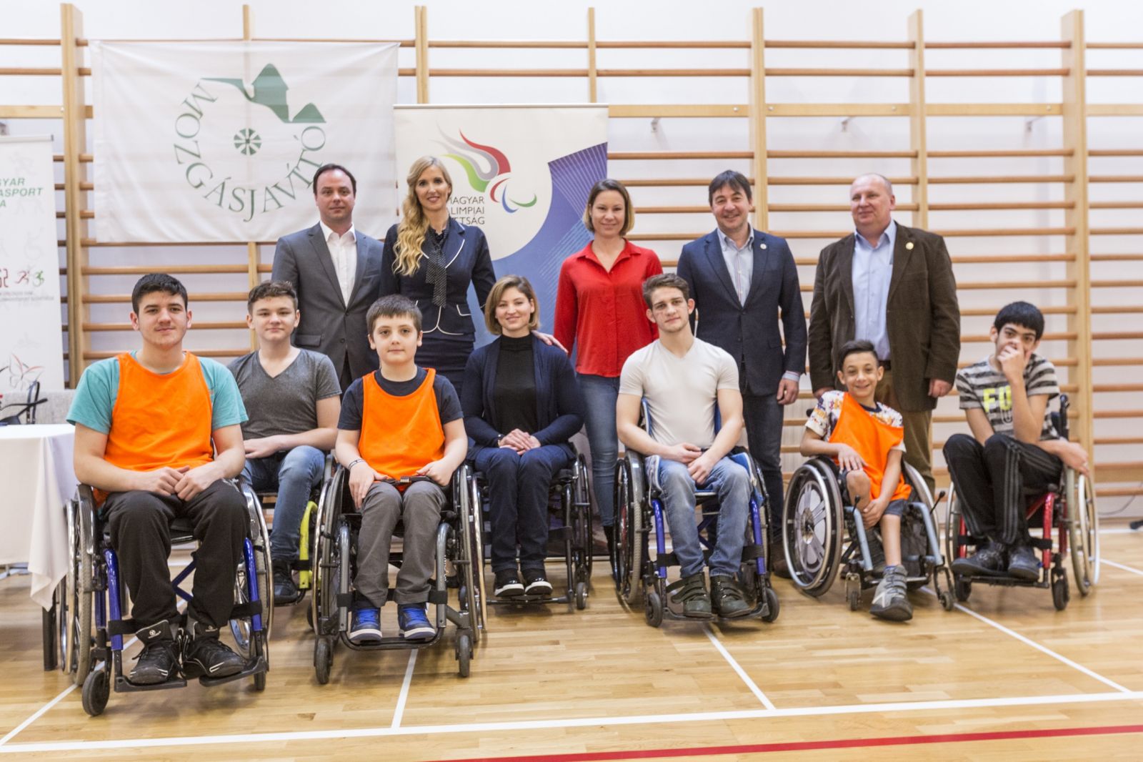 Sajtótájékoztató keretében bemutattuk a február 22-i Magyar Parasport Napja programjait