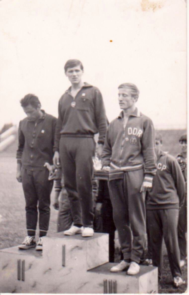 1968 Moszkva Czuth Gábor aranyérmes gerelyhajításban