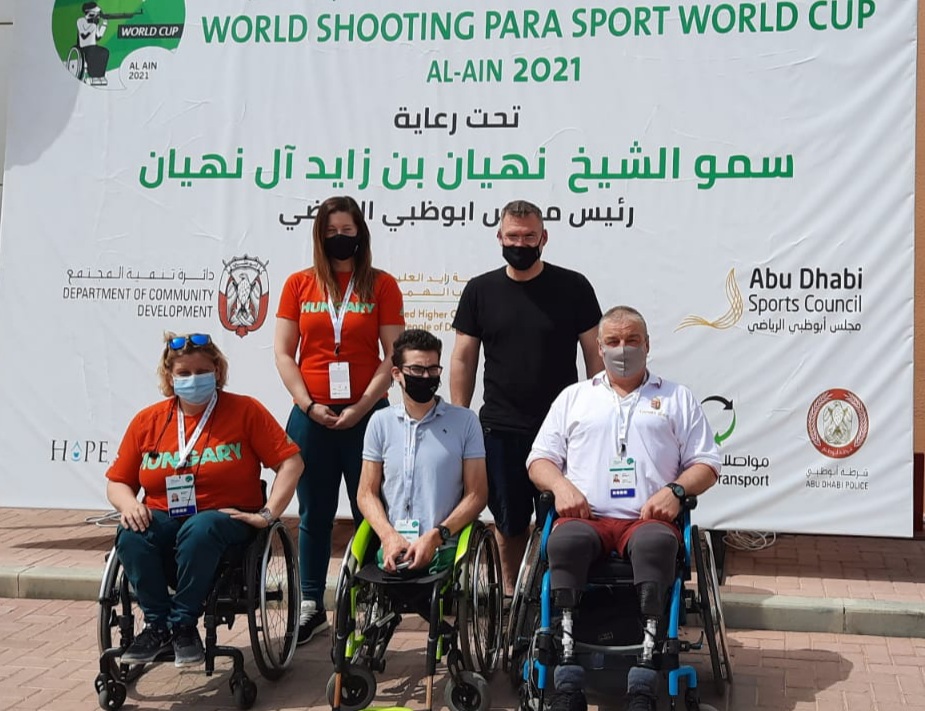Egy bronzérem, két junior világcsúcs, szép eredményeket értek el parasportlövőink a világkupán