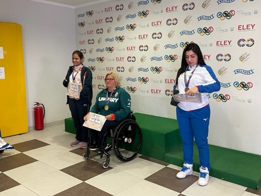 Egy Európa-csúcs és négy magyar érem a parasportlövők újvidéki világkupáján