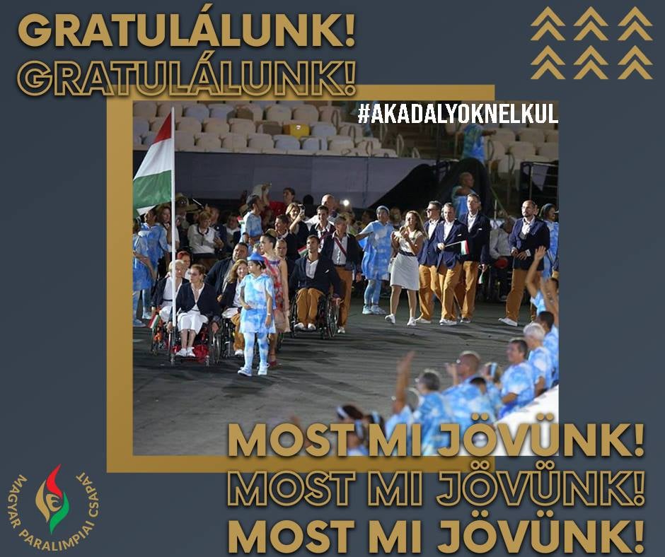 Így utaznak a Magyar Paralimpiai Csapat tagjai
