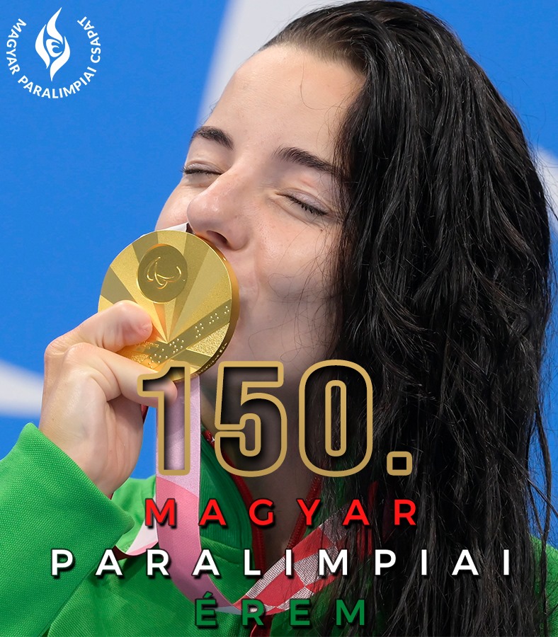 Megvan a Magyar Paralimpiai Csapat 150. érme!