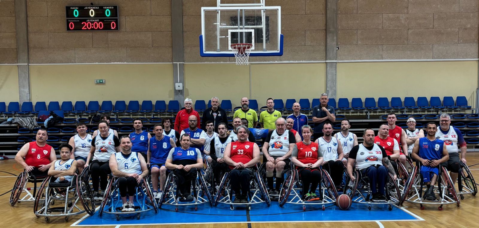 Az utolsó forduló dönt a kerekesszékes kosárlabda-bajnokságban