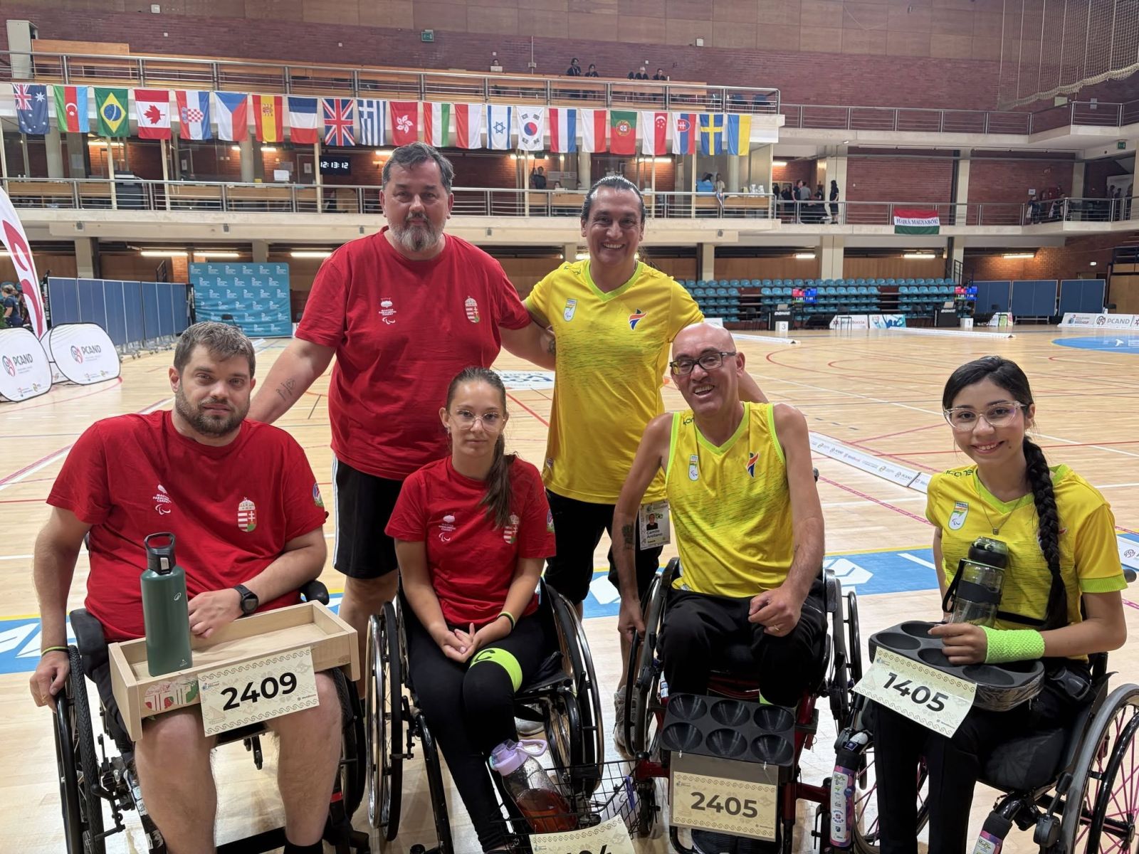 Negyedik helyen zárt a magyar BC4-es boccia páros Póvoa de Varzimban