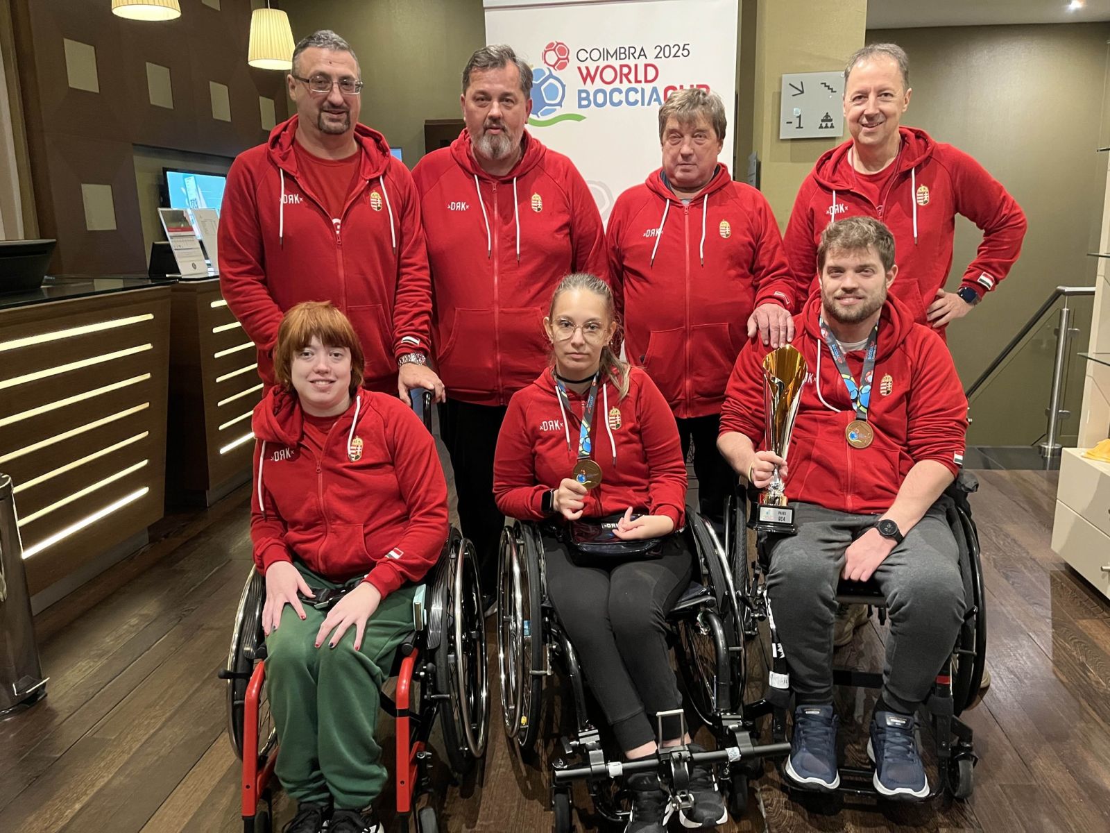 Bronzérmekkel zárta a coimbrai Boccia Világkupát a magyar csapat
