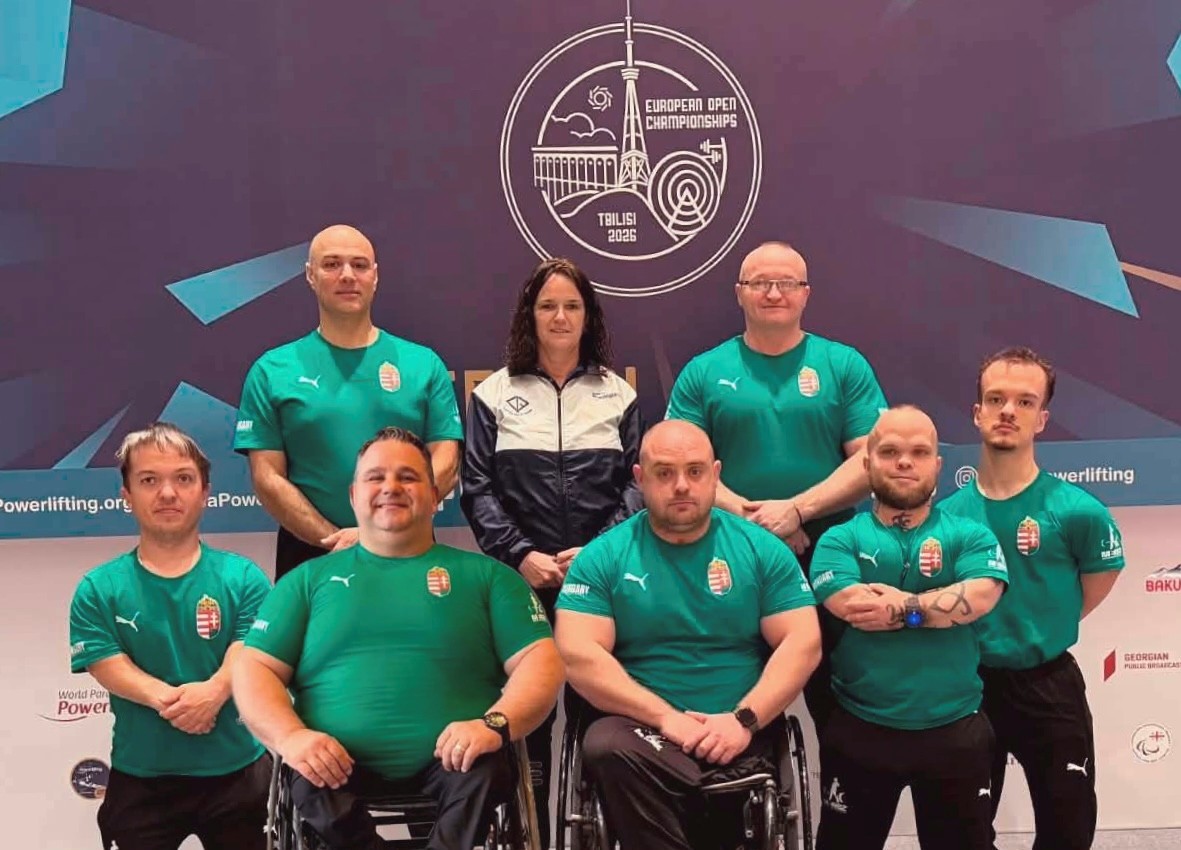 Új magyar rekord Tbilisziben a Paraerőemelő Európa-bajnokságon