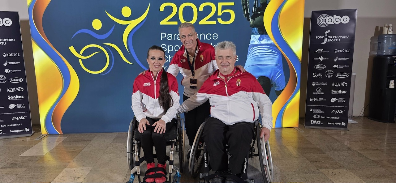 Helytállt a magyar csapat a Para Táncsport Világbajnokságon Kassán