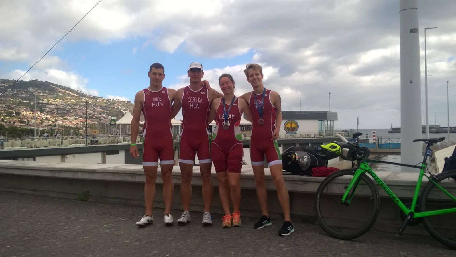 Lévay Petra és Mocsári Bence dobogós helyen a portugál paratriatlon világkupán! 