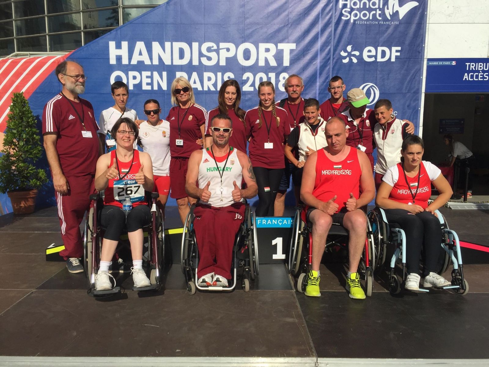 Nyolc magyar érem a World Para Athletic Grand Pix versenyen Párizsban